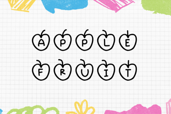 Apple Fruit Font: Playful Display Type for Digital Campaigns