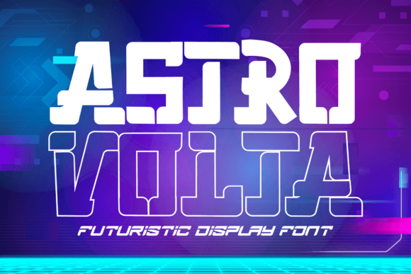 Astro Volta Font: Testing a Modern Display Typeface for Web Design