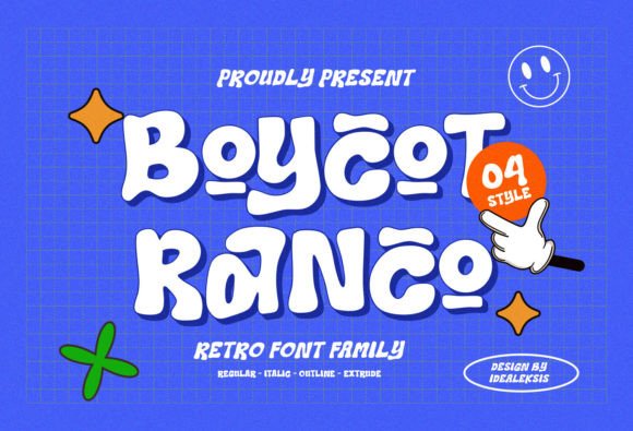 Boycot Ranco Font: Retro Warmth for Editorial Design