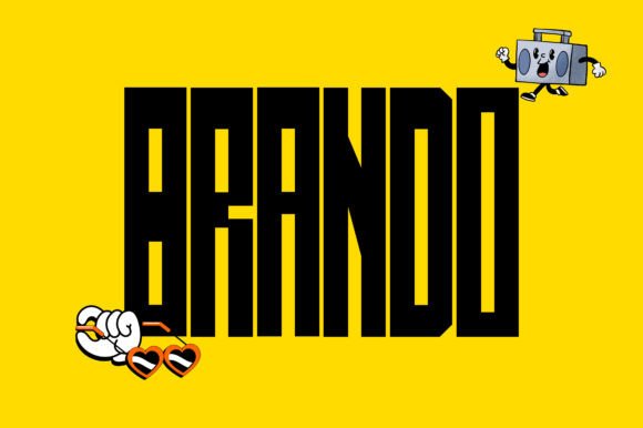 Brando Font: Testing a Bold Display Typeface for Branding
