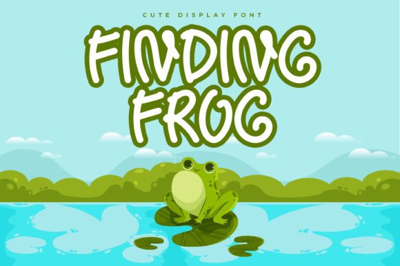 Finding Frog Font: A Playful Display Typeface Review