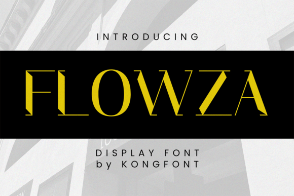 Flowza Font: Elevate Digital Campaigns