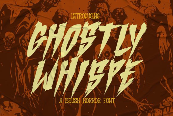 Ghoslty Whispe Font Review: A Designer’s Horror Branding Test