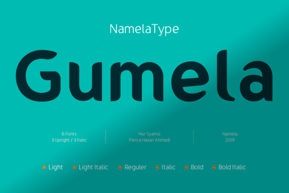 Gumela Font: A Modern Display Typeface for Digital Brands
