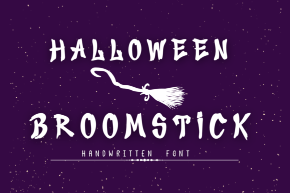 Halloween Broomstick Font: A Web Designer’s Layout Test