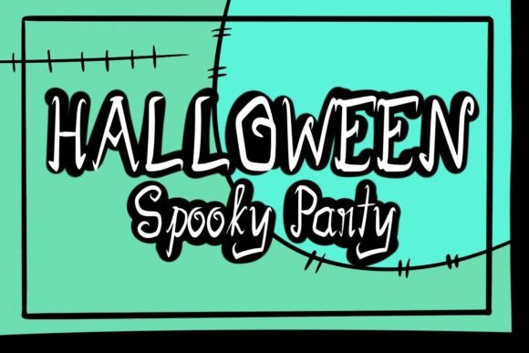 Halloween Spooky Party Font: A Web Designer’s Layout Test
