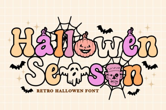Hallowen Season Font: A Retro Display Typeface Review