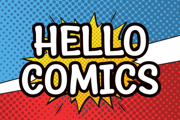 Hello Comics Font: Playful Typography for Makers