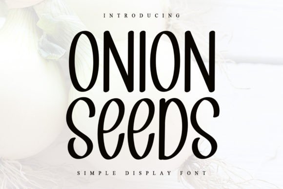 Onion Seeds Font: Warm Handwritten Typography for Web Design
