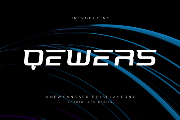 Qewers: A Designer’s Take on This Display Font