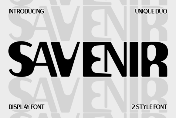 Savenir: A Designer’s Take on This Display Font