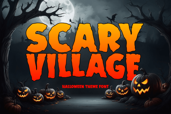 Scary Village Font Review: A Designer’s Take on Spooky Type
