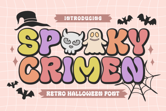 Spooky Crimen Font Review: Playful Display Type for Halloween Branding
