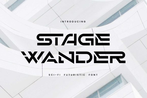 Stage Wander Font Review: Sci-Fi Display Type for Campaigns