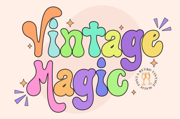 Vintage Magic Font: Adding Retro Charm to Editorial Design